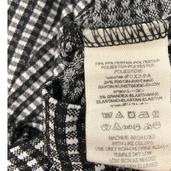 Free People Black and White Mini Dress - Picture 11 of 12